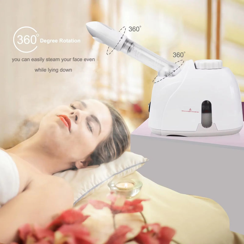 Vaporizado Facial com Hidratação Profunda