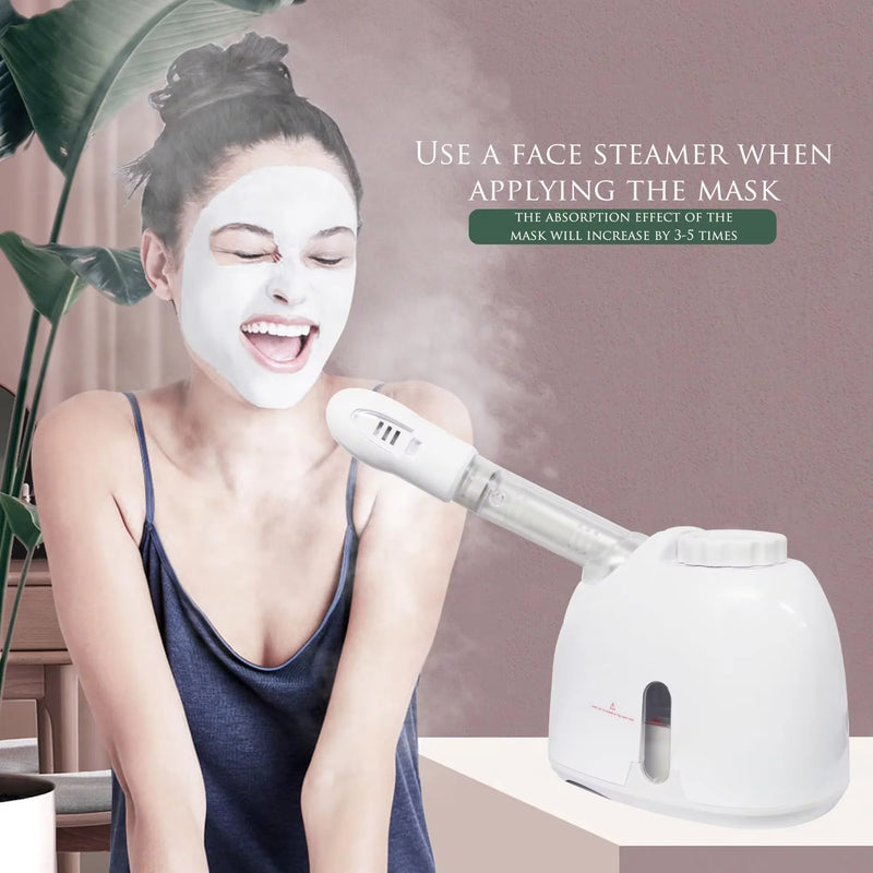 Vaporizado Facial com Hidratação Profunda